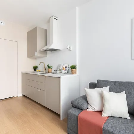 Apartmán Superapart Bokserska 71A Ministudio - Near Chopin Airport Varšava